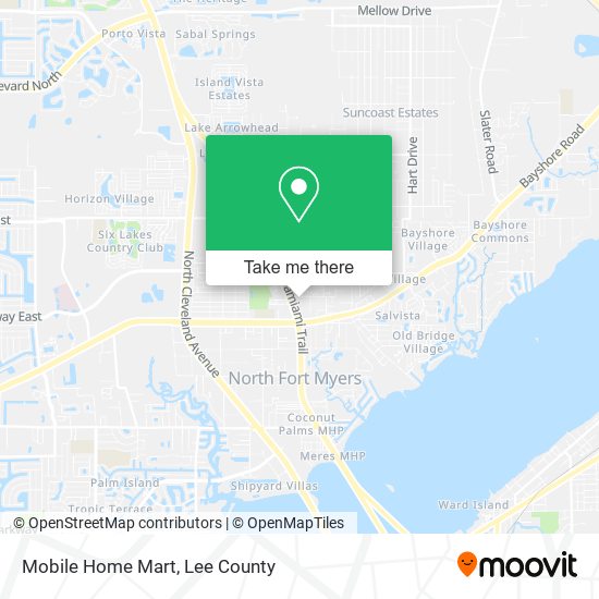 Mobile Home Mart map