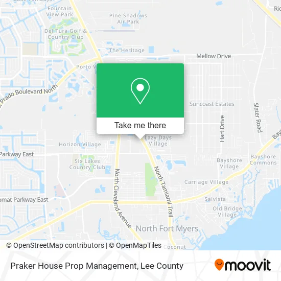 Praker House Prop Management map