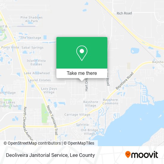Deoliveira Janitorial Service map