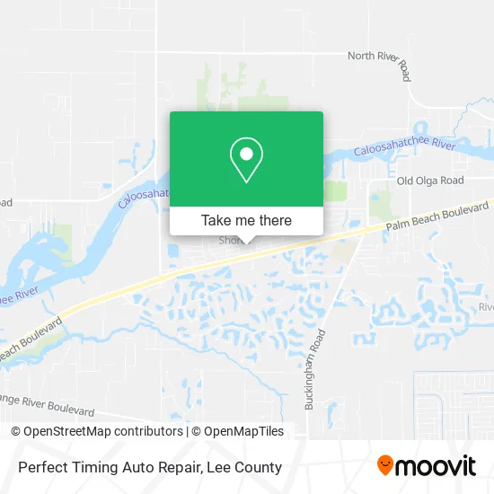 Perfect Timing Auto Repair map