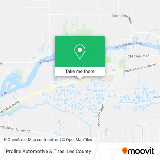 Proline Automotive & Tires map