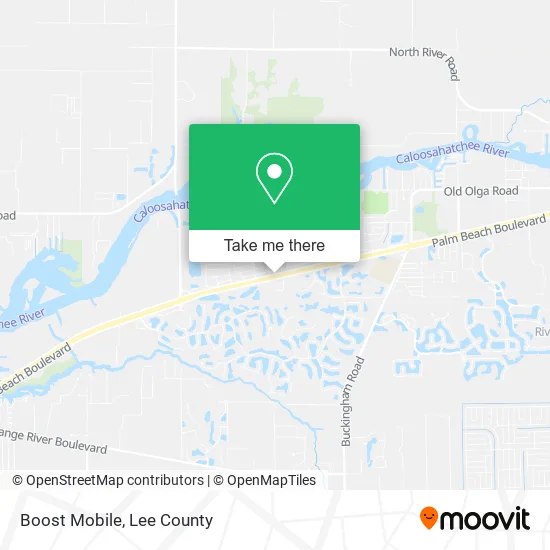 Boost Mobile map