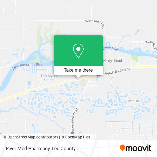 River Med Pharmacy map