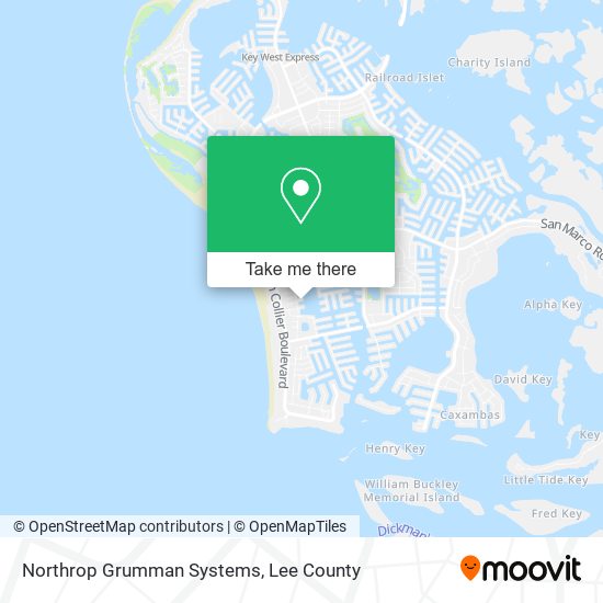 Mapa de Northrop Grumman Systems