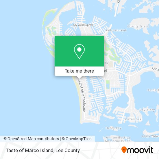 Mapa de Taste of Marco Island