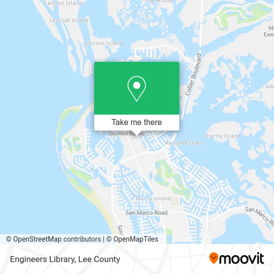 Engineers Library map