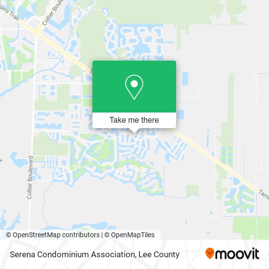 Serena Condominium Association map