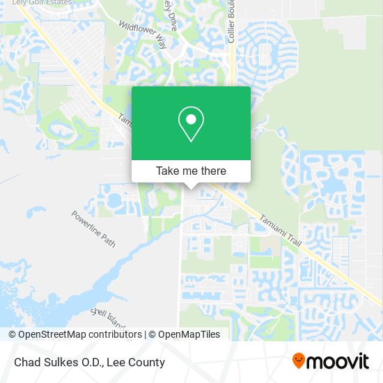 Chad Sulkes O.D. map