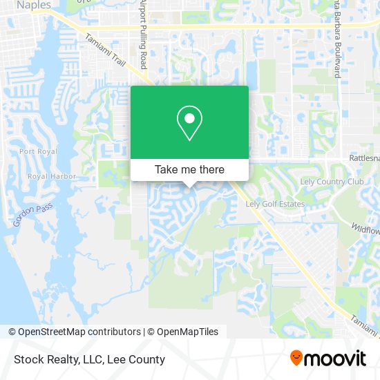 Mapa de Stock Realty, LLC