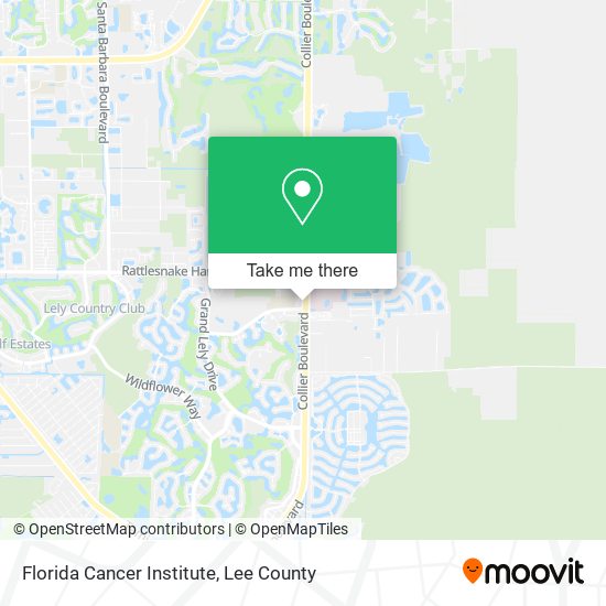 Florida Cancer Institute map