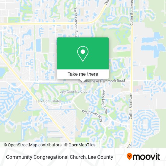 Community Congregational Church map