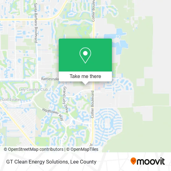 GT Clean Energy Solutions map