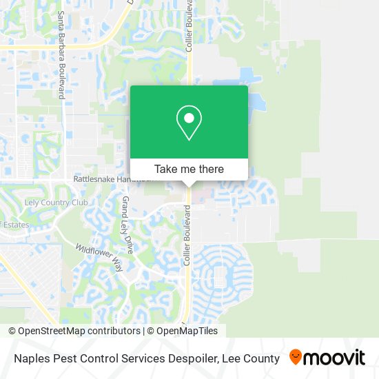 Mapa de Naples Pest Control Services Despoiler