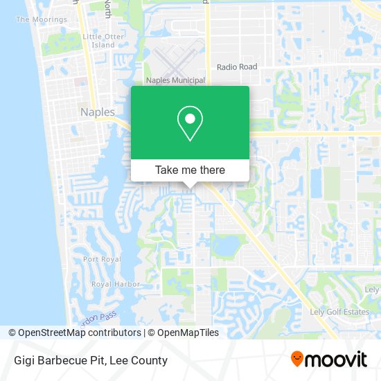 Mapa de Gigi Barbecue Pit