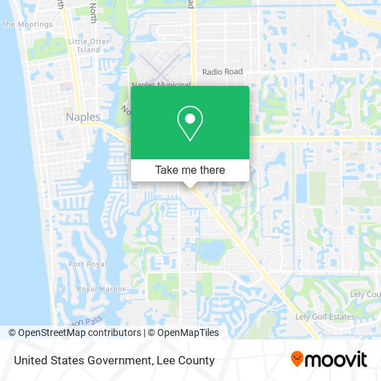 United States Government map