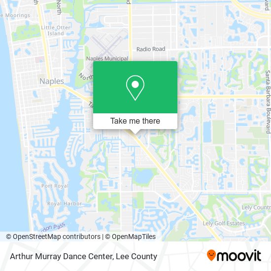 Arthur Murray Dance Center map