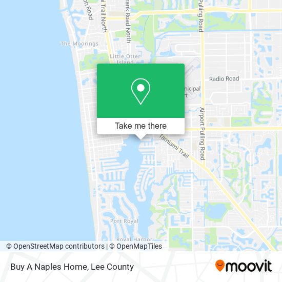 Buy A Naples Home map