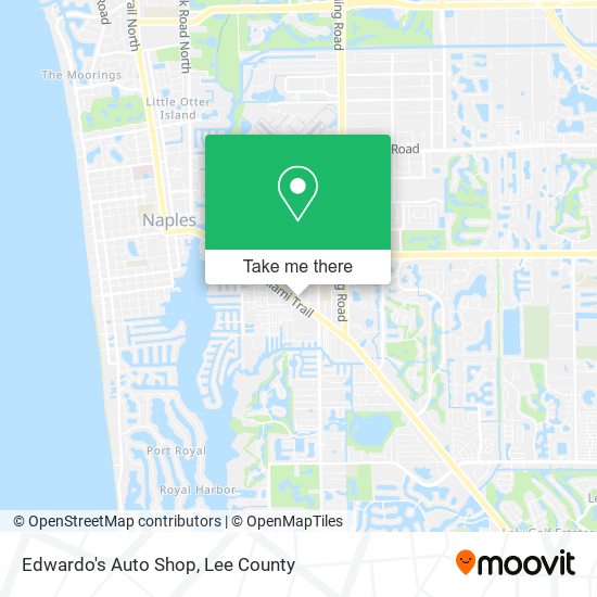 Mapa de Edwardo's Auto Shop