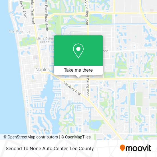 Second To None Auto Center map