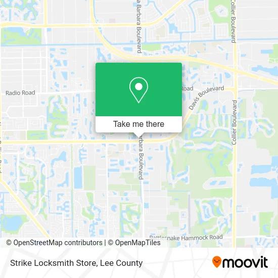 Strike Locksmith Store map