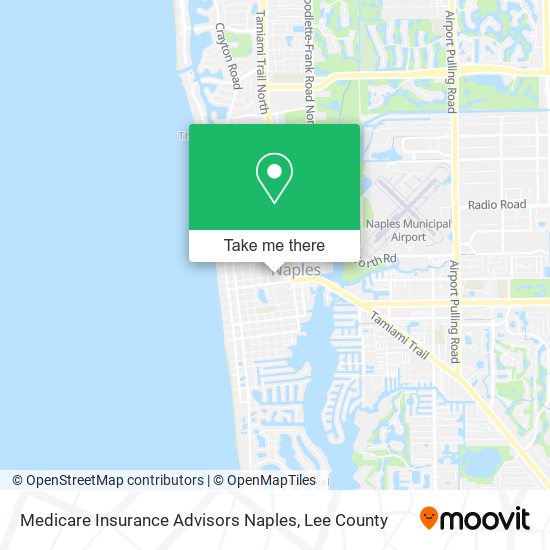 Medicare Insurance Advisors Naples map