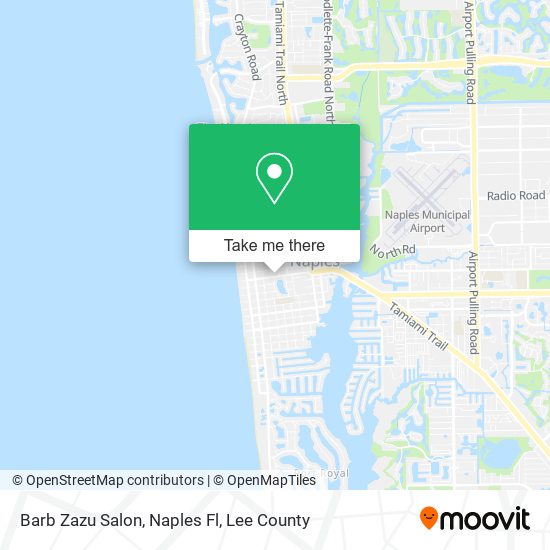 Mapa de Barb Zazu Salon, Naples Fl