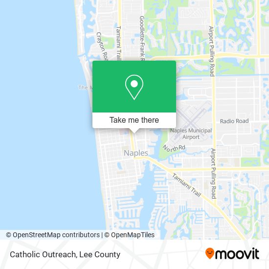 Catholic Outreach map