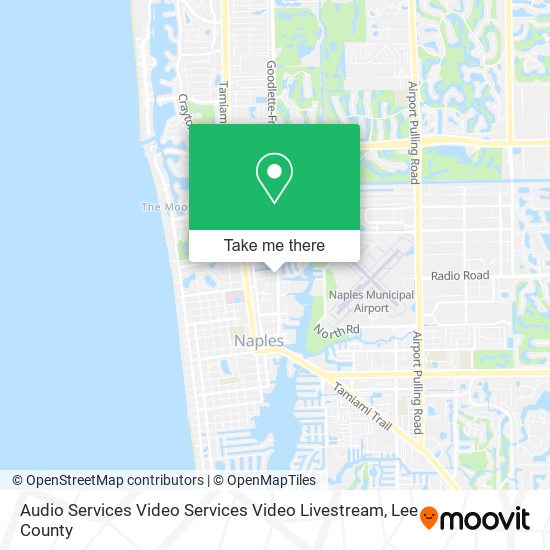 Mapa de Audio Services Video Services Video Livestream