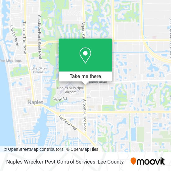 Naples Wrecker Pest Control Services map