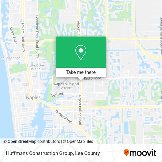 Mapa de Huffmans Construction Group