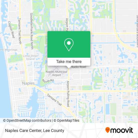 Naples Care Center map