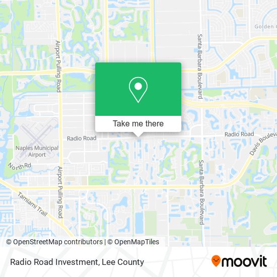 Mapa de Radio Road Investment