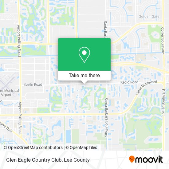 Glen Eagle Country Club map