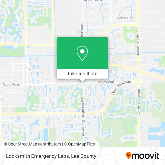 Locksmith Emergency Labs map
