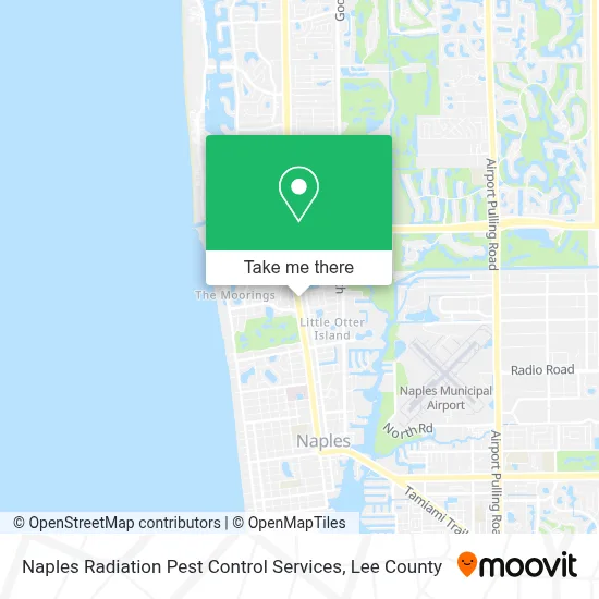Naples Radiation Pest Control Services map