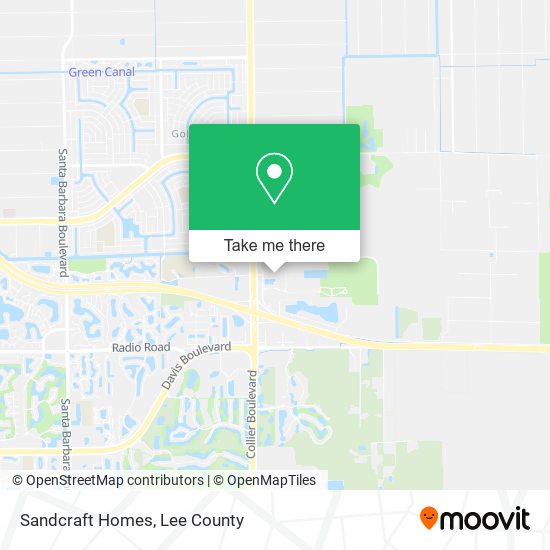Mapa de Sandcraft Homes