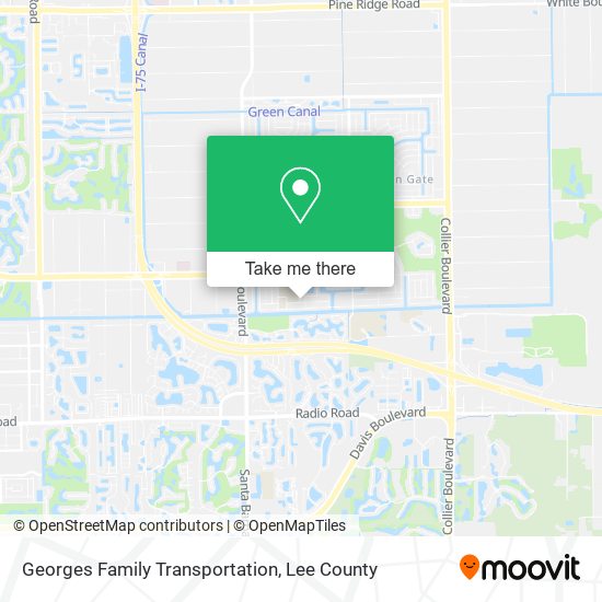 Georges Family Transportation map