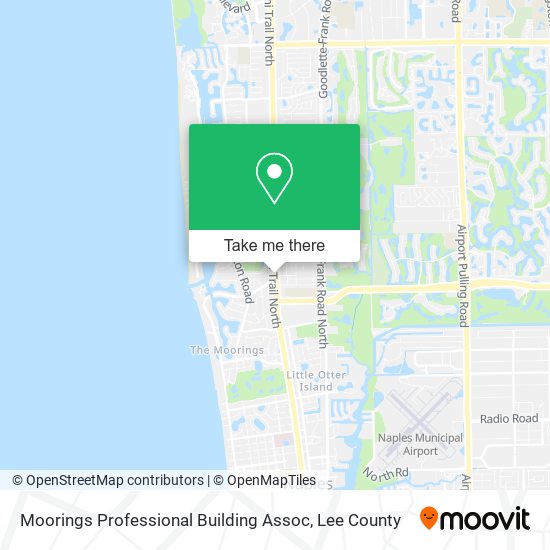 Moorings Professional Building Assoc map
