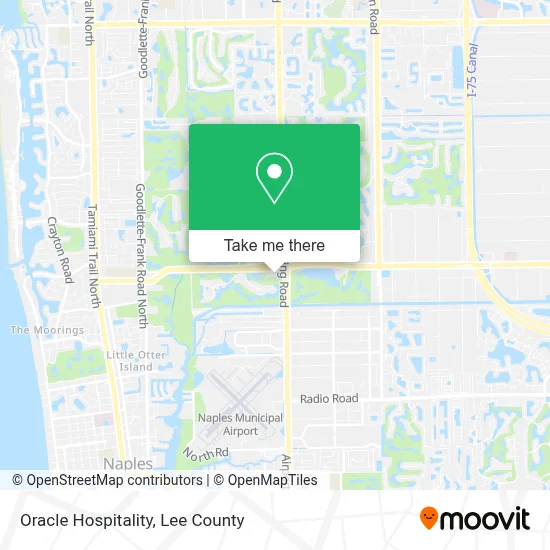 Oracle Hospitality map