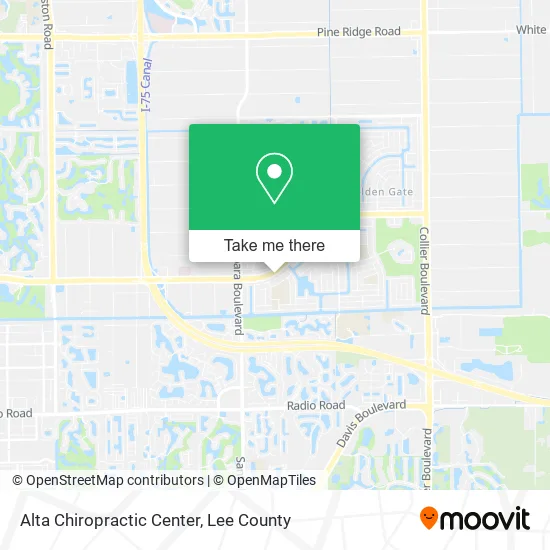 Alta Chiropractic Center map