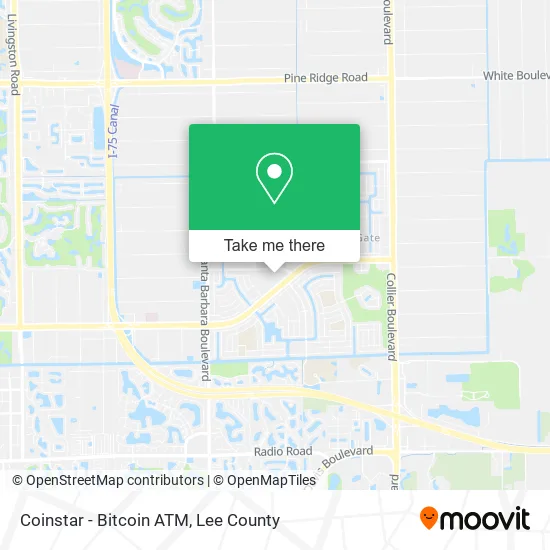 Coinstar - Bitcoin ATM map