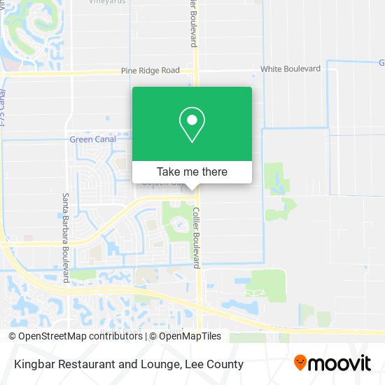 Mapa de Kingbar Restaurant and Lounge
