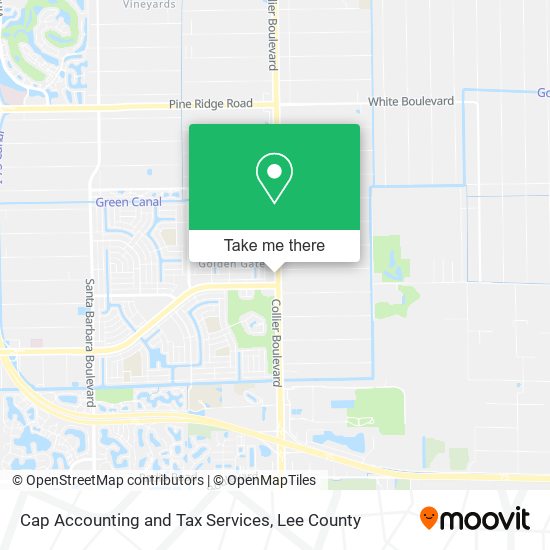 Cap Accounting and Tax Services map