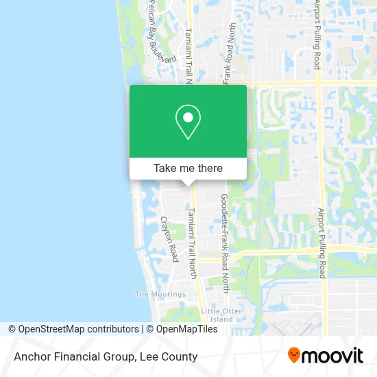 Anchor Financial Group map