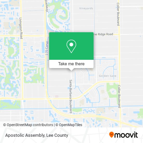 Apostolic Assembly map