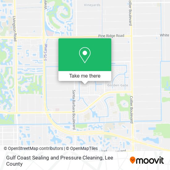 Gulf Coast Sealing and Pressure Cleaning map
