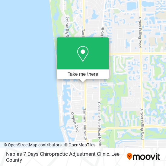 Naples 7 Days Chiropractic Adjustment Clinic map