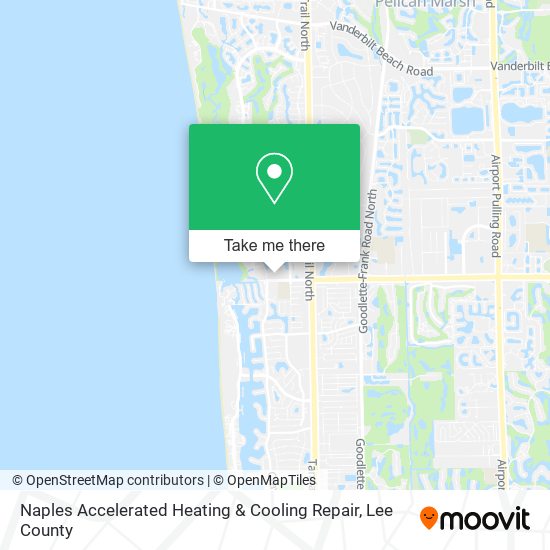 Naples Accelerated Heating & Cooling Repair map