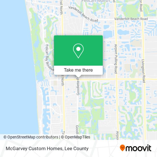 Mapa de McGarvey Custom Homes