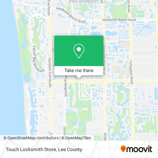 Touch Locksmith Store map